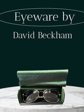 David Beckham DB1093/S Polarized Aviator Sunglasses NEW Made in Italy w/ Case